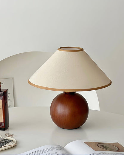 Cankut Wood Table Lamp - Loonglight