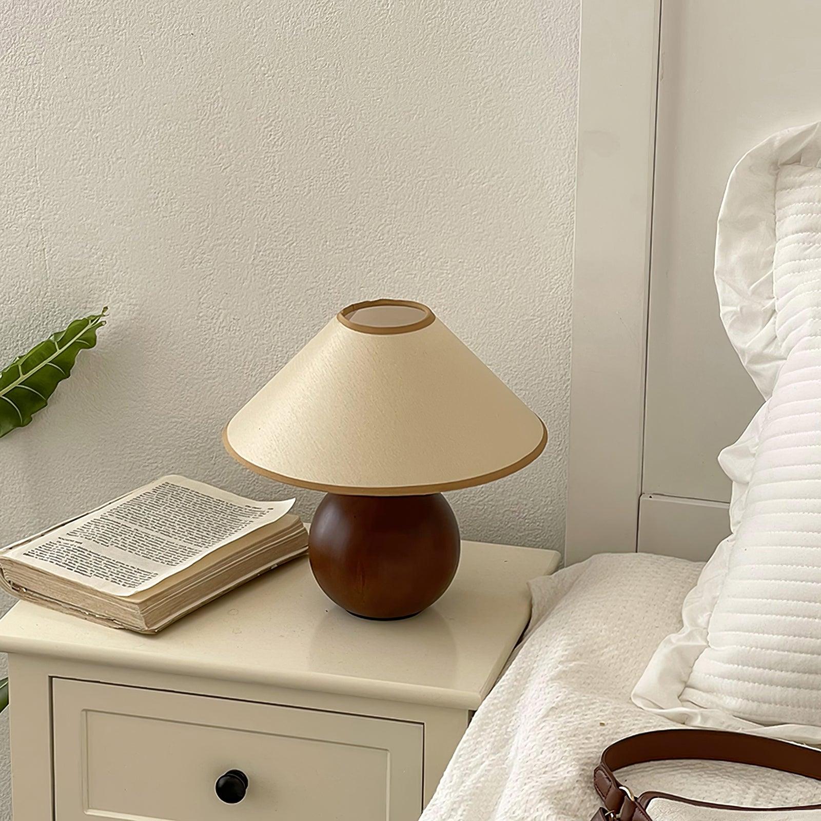Cankut Wood Table Lamp - Loonglight
