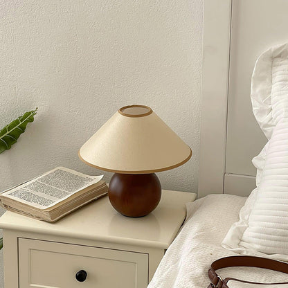 Cankut Wood Table Lamp - Loonglight