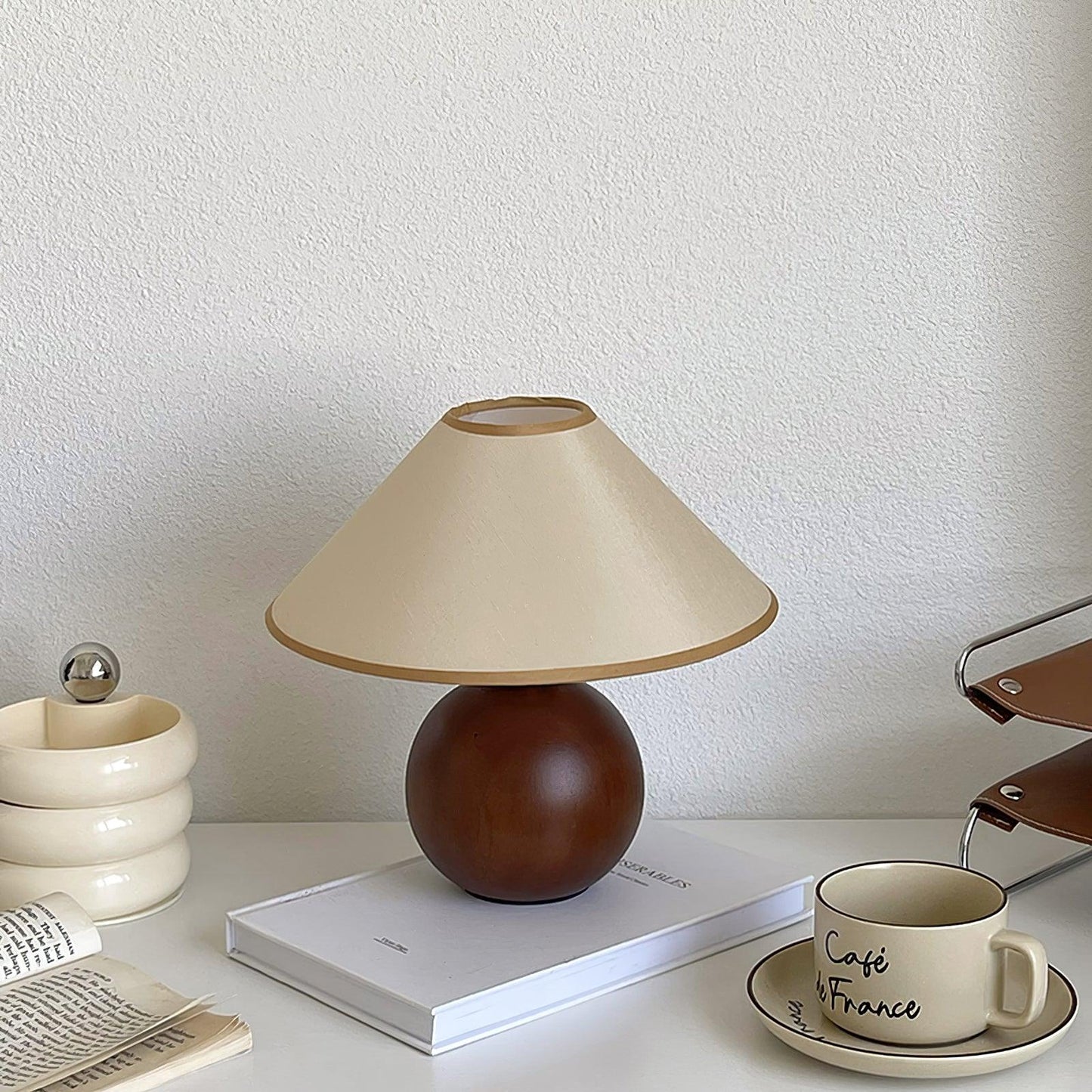 Cankut Wood Table Lamp - Loonglight