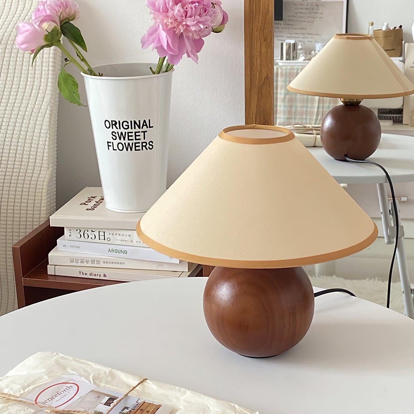 Cankut Wood Table Lamp - Loonglight