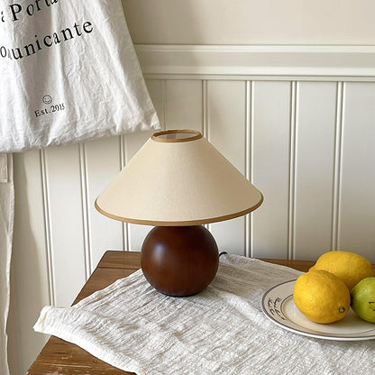 Cankut Wood Table Lamp - Loonglight