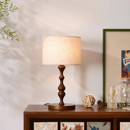 Canora Wooden Table Lamp - Loonglight