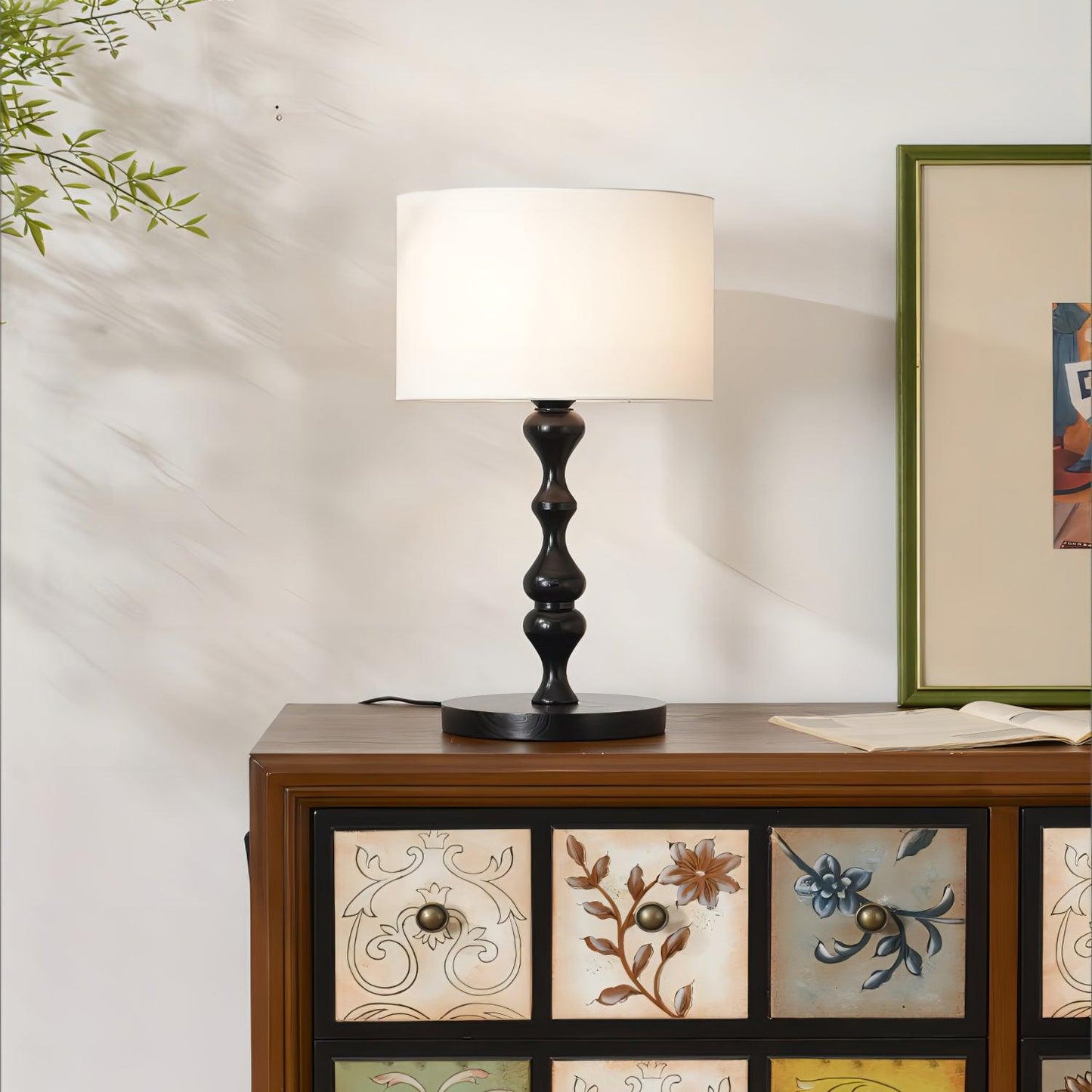 Canora Wooden Table Lamp - Loonglight