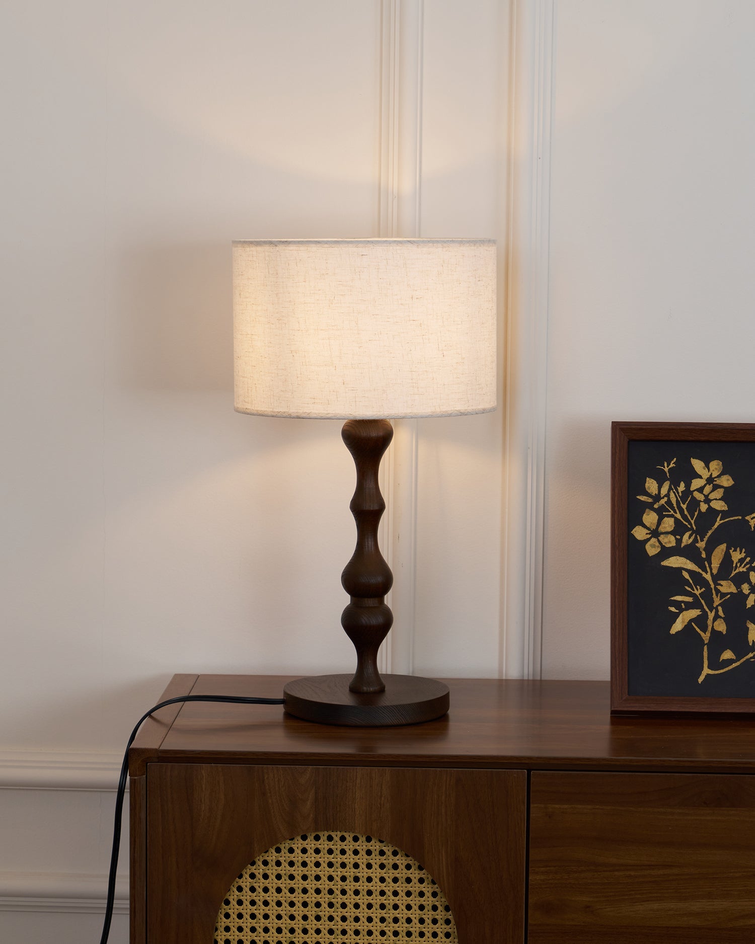 Canora Wooden Table Lamp - Loonglight