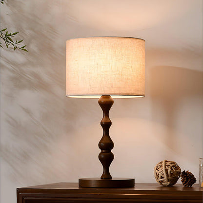 Canora Wooden Table Lamp - Loonglight