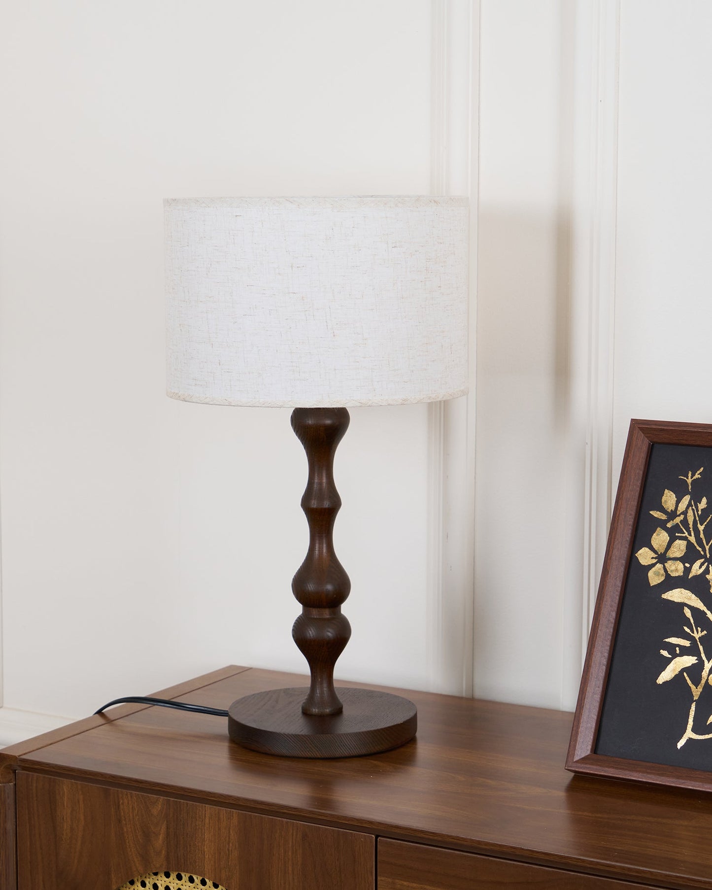 Canora Wooden Table Lamp - Loonglight
