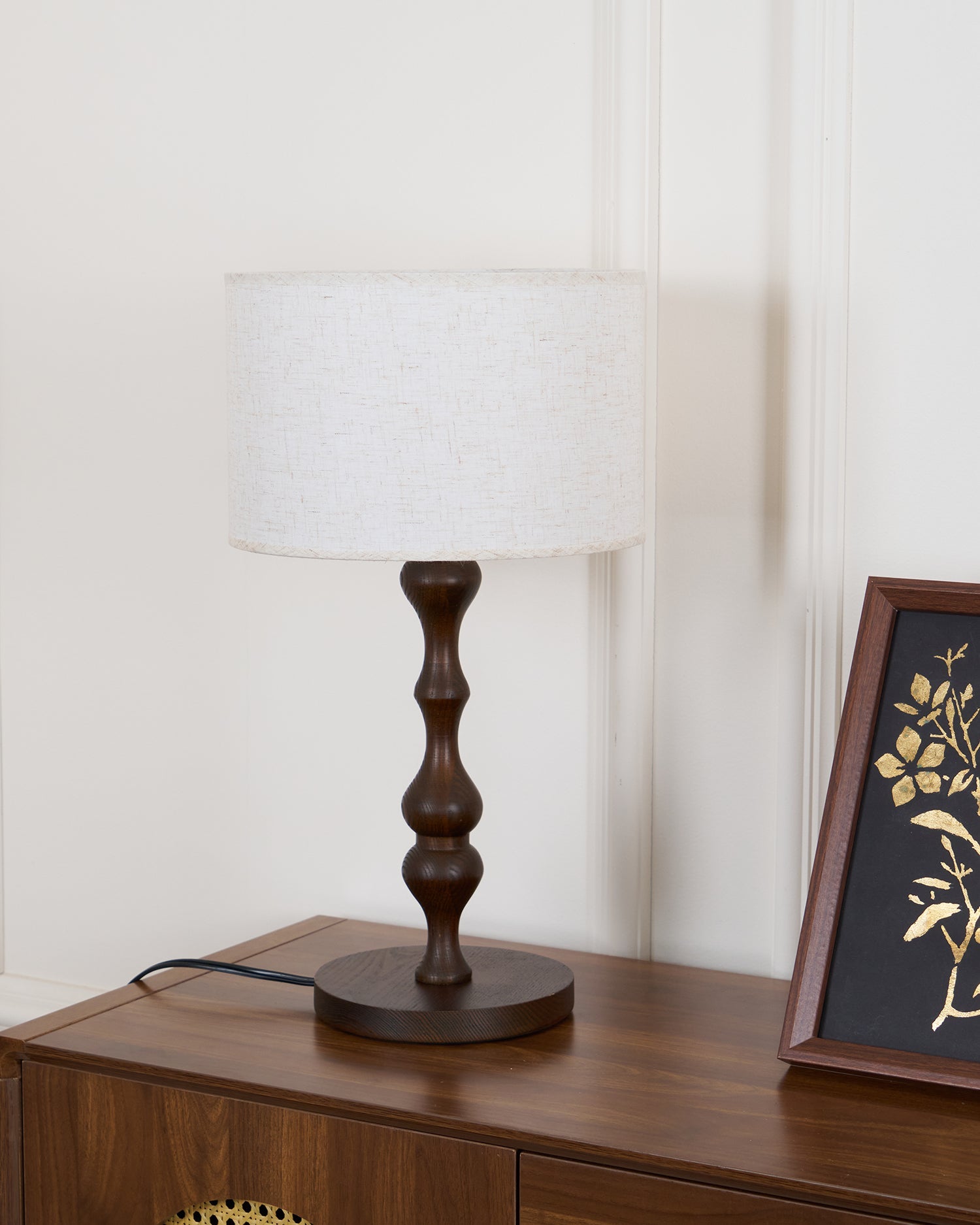 Canora Wooden Table Lamp - Loonglight