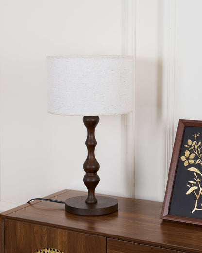 Canora Wooden Table Lamp - Loonglight