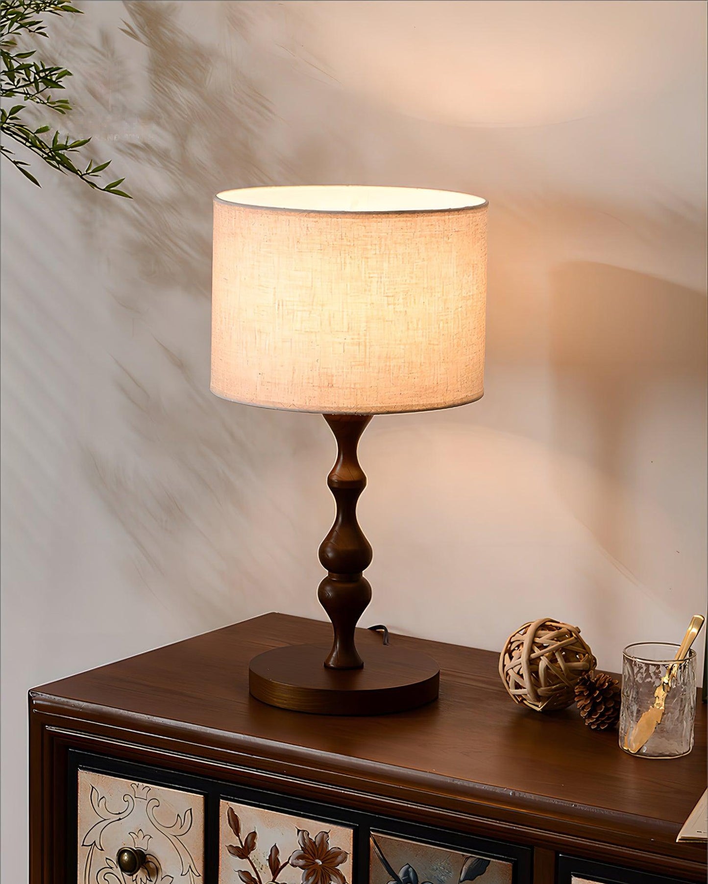 Canora Wooden Table Lamp - Loonglight