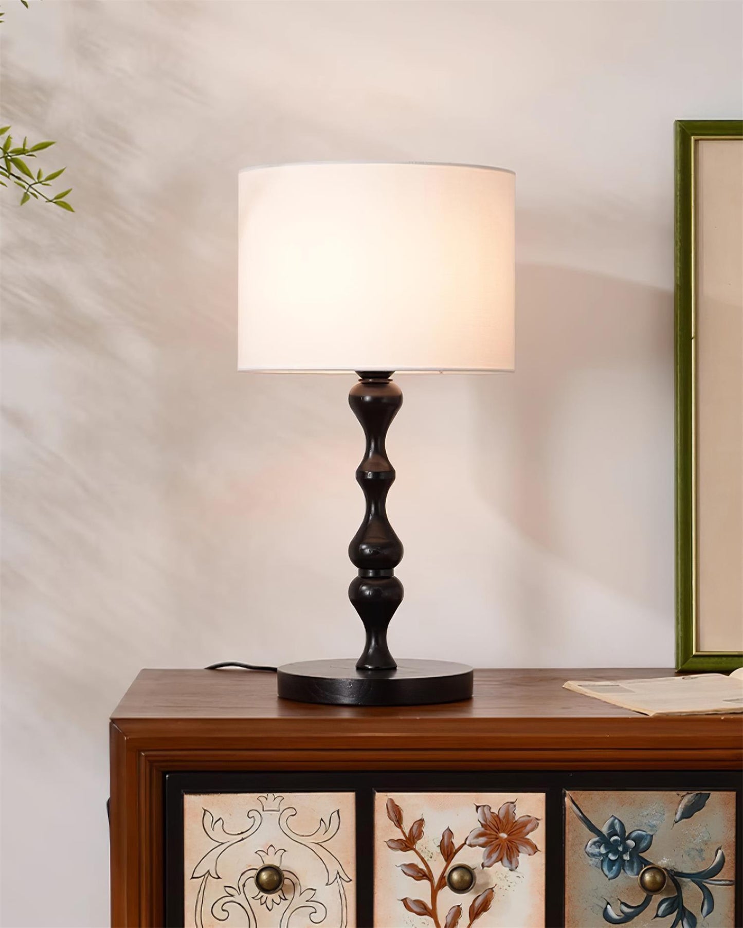 Canora Wooden Table Lamp - Loonglight