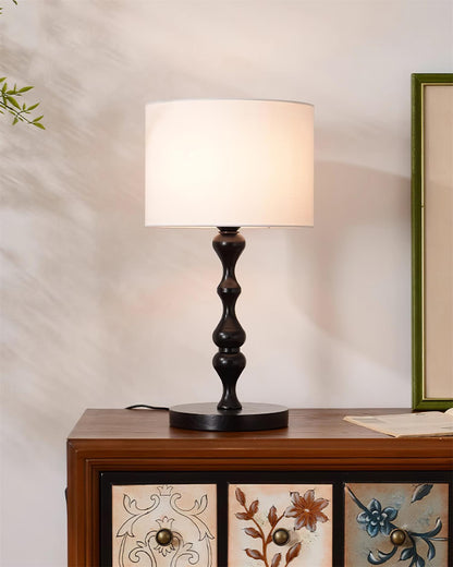 Canora Wooden Table Lamp - Loonglight