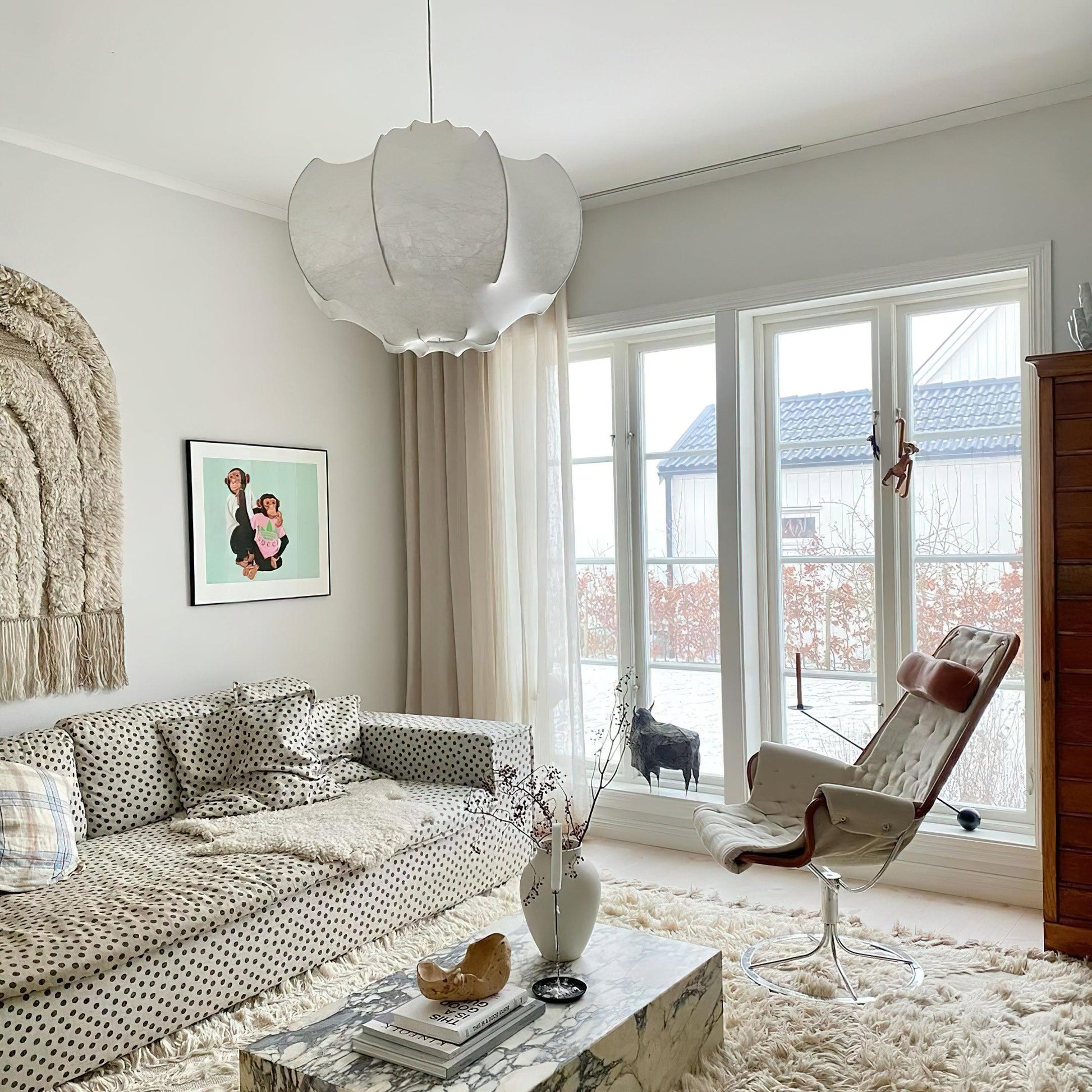 Create Silk Pendant Light - Loonglight