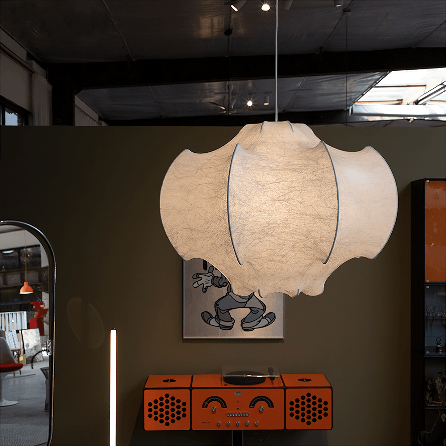 Create Silk Pendant Light - Loonglight