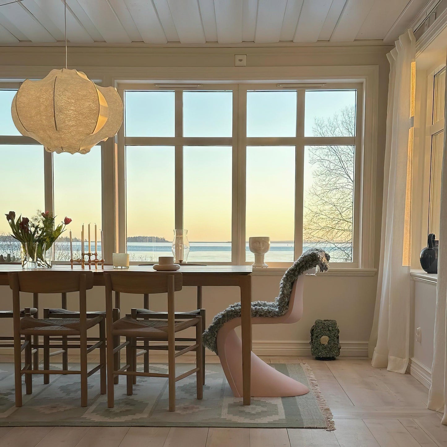 Create Silk Pendant Light - Loonglight