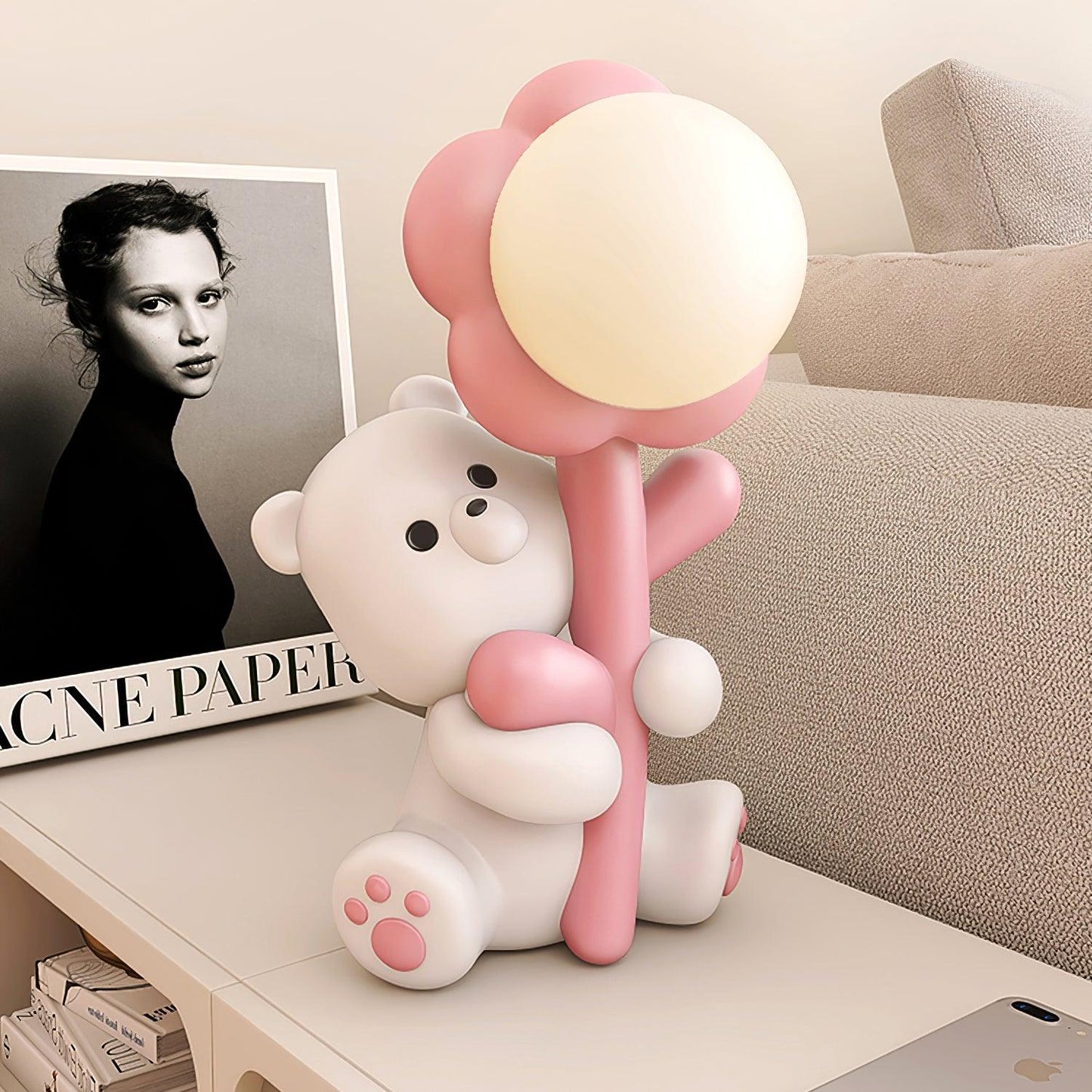 Cartoon Bear Table Lamp - Loonglight