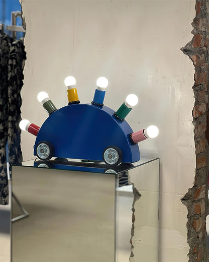 Cartoon auto tafellamp