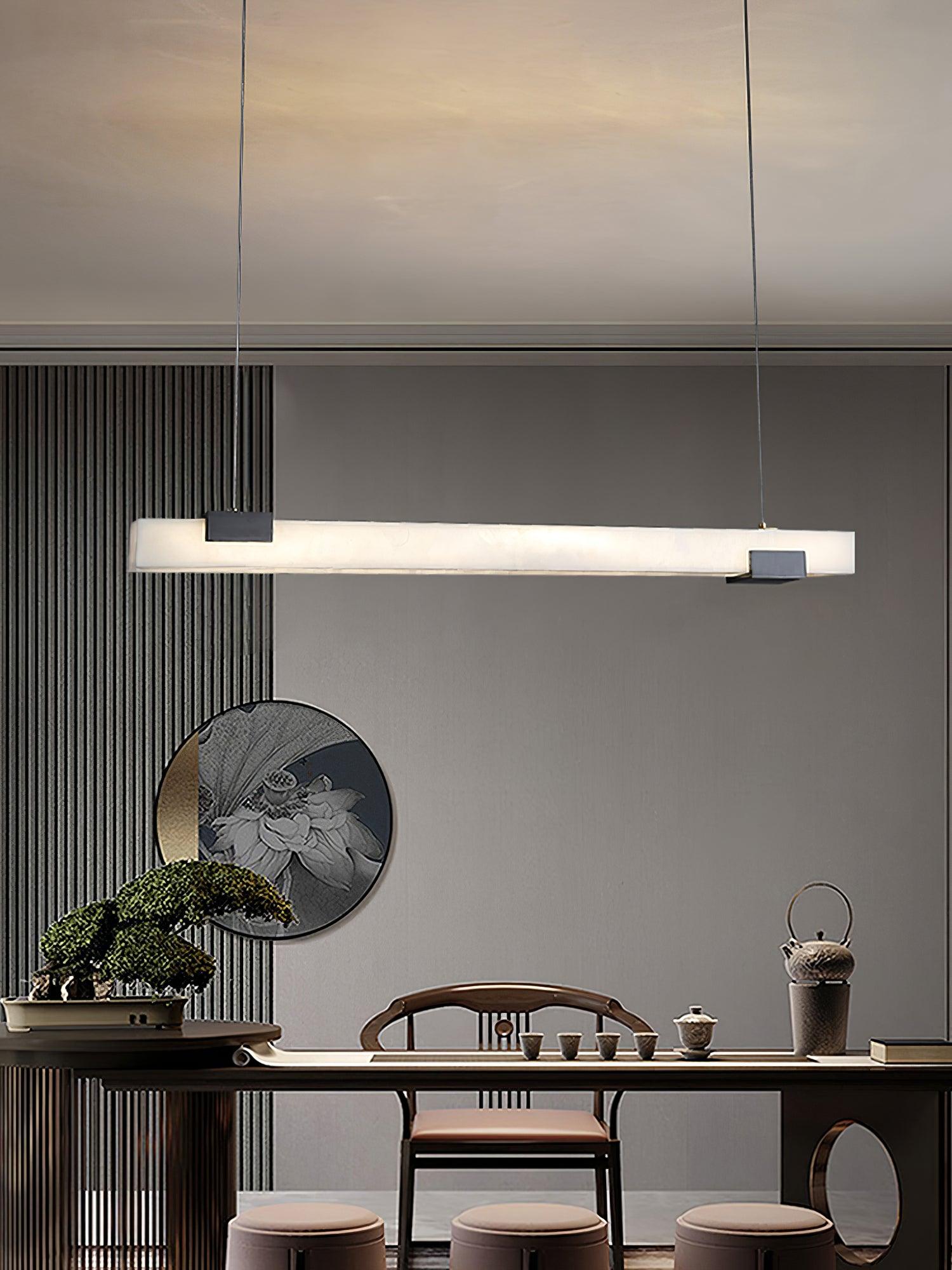 Cary Alabaster Pendant Light - Loonglight