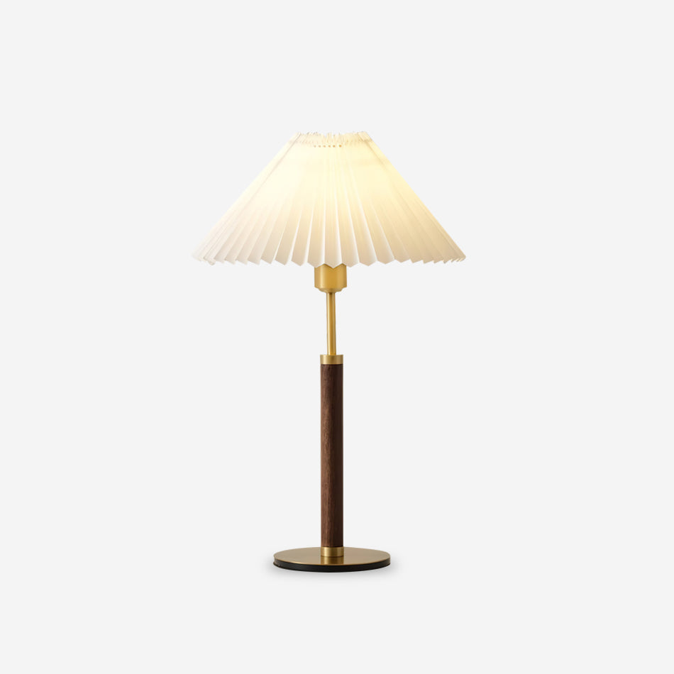 Catelyn Pleated Table Lamp - Loonglight
