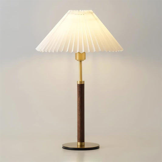 Catelyn Pleated Table Lamp - Loonglight