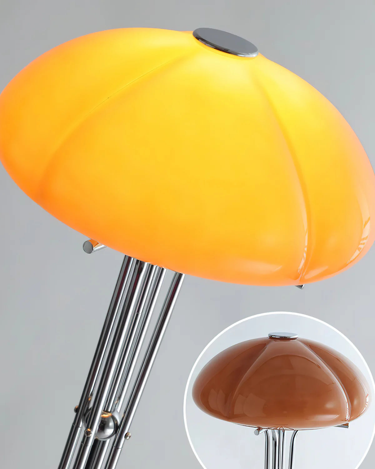 Cato Glass Floor Lamp - Loonglight