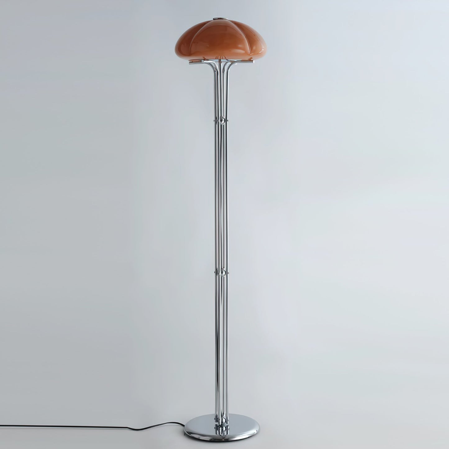 Cato Glass Floor Lamp - Loonglight