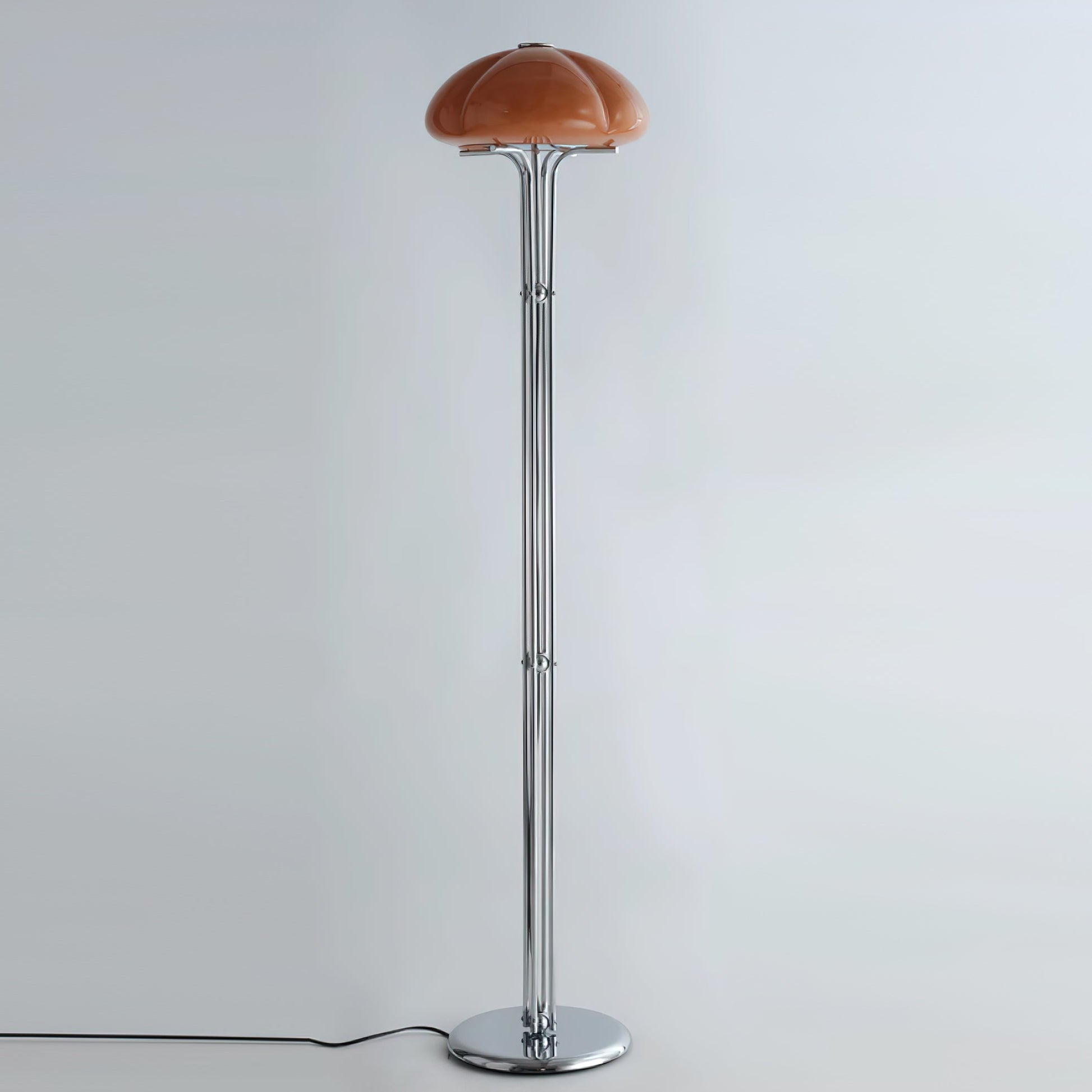 Cato Glass Floor Lamp - Loonglight