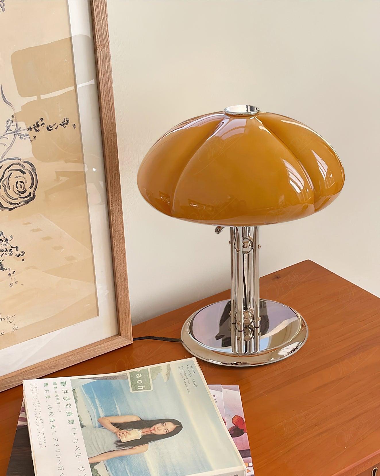 Cato Glass Table Lamp - Loonglight