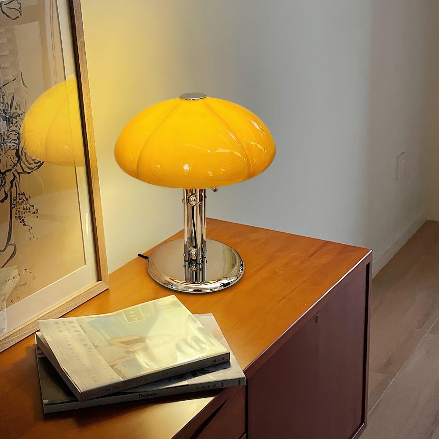Cato Glass Table Lamp - Loonglight