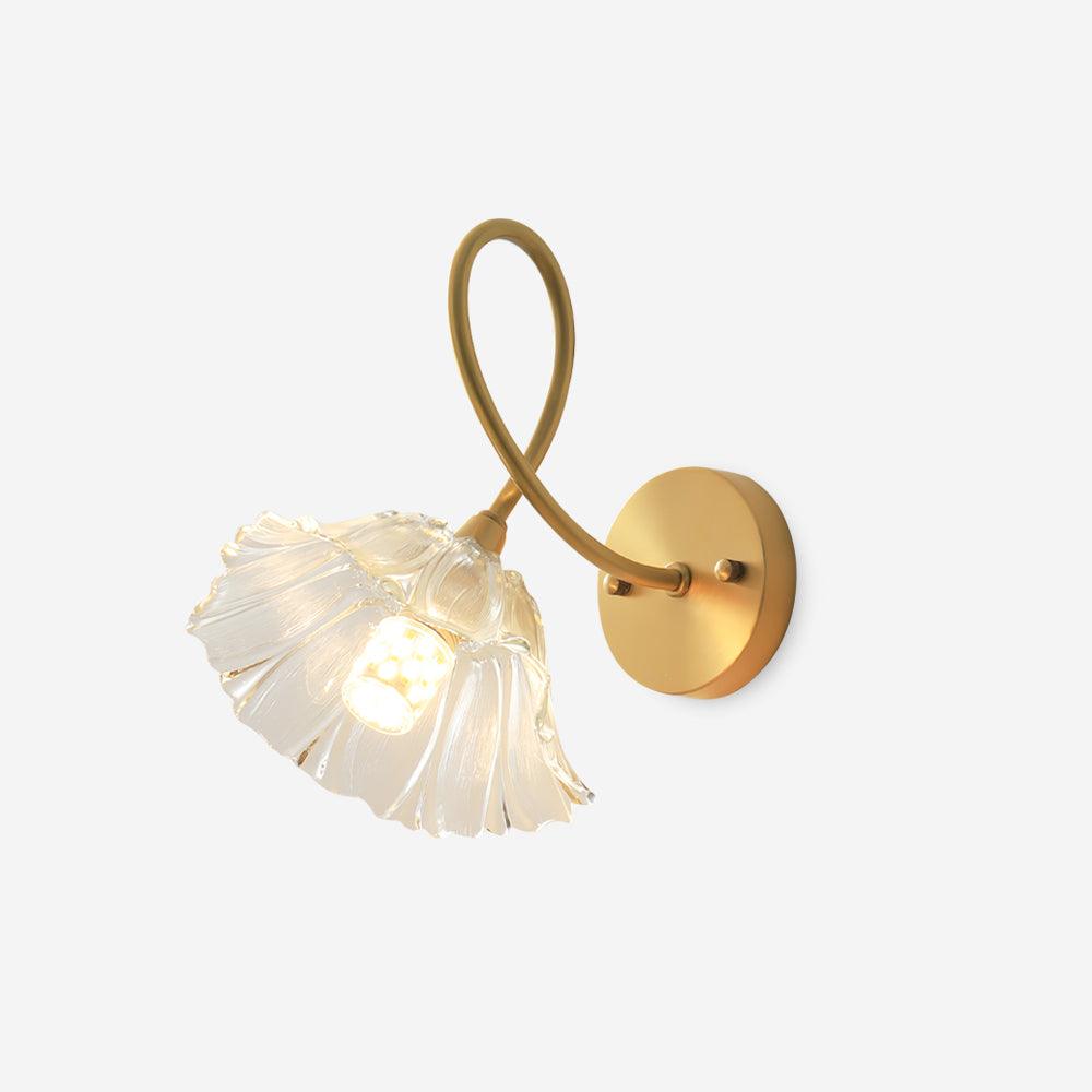 Century Lotus Leaf Wall Lamp - Loonglight