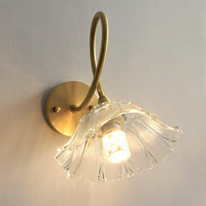 Century Lotus Leaf Wall Lamp - Loonglight