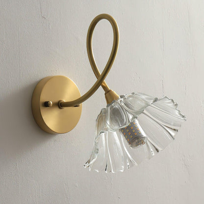 Century Lotus Leaf Wall Lamp - Loonglight