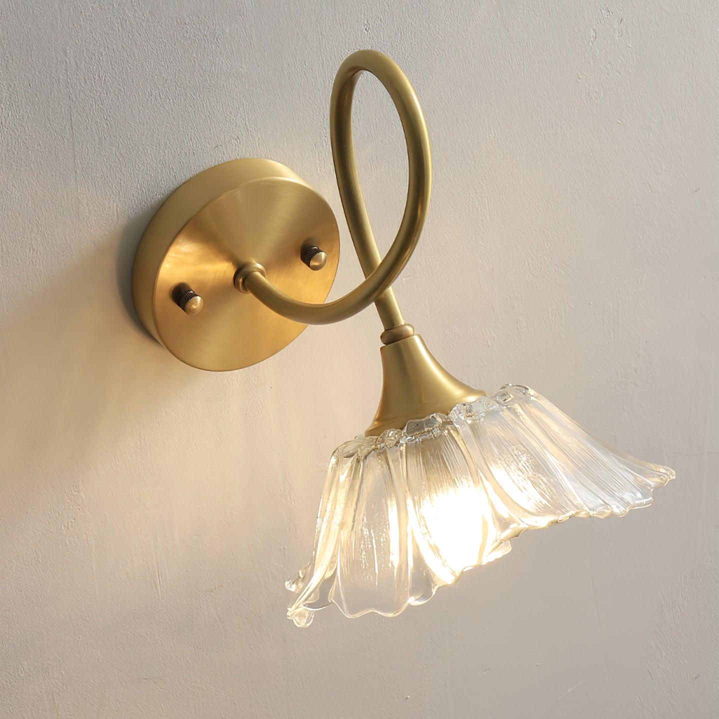 Century Lotus Leaf Wall Lamp - Loonglight