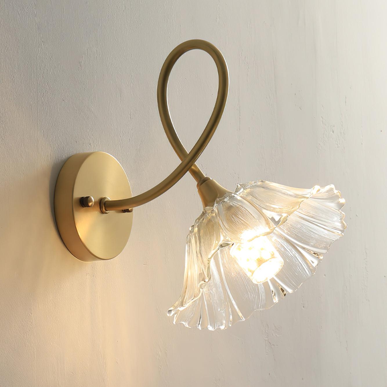 Century Lotus Leaf Wall Lamp - Loonglight
