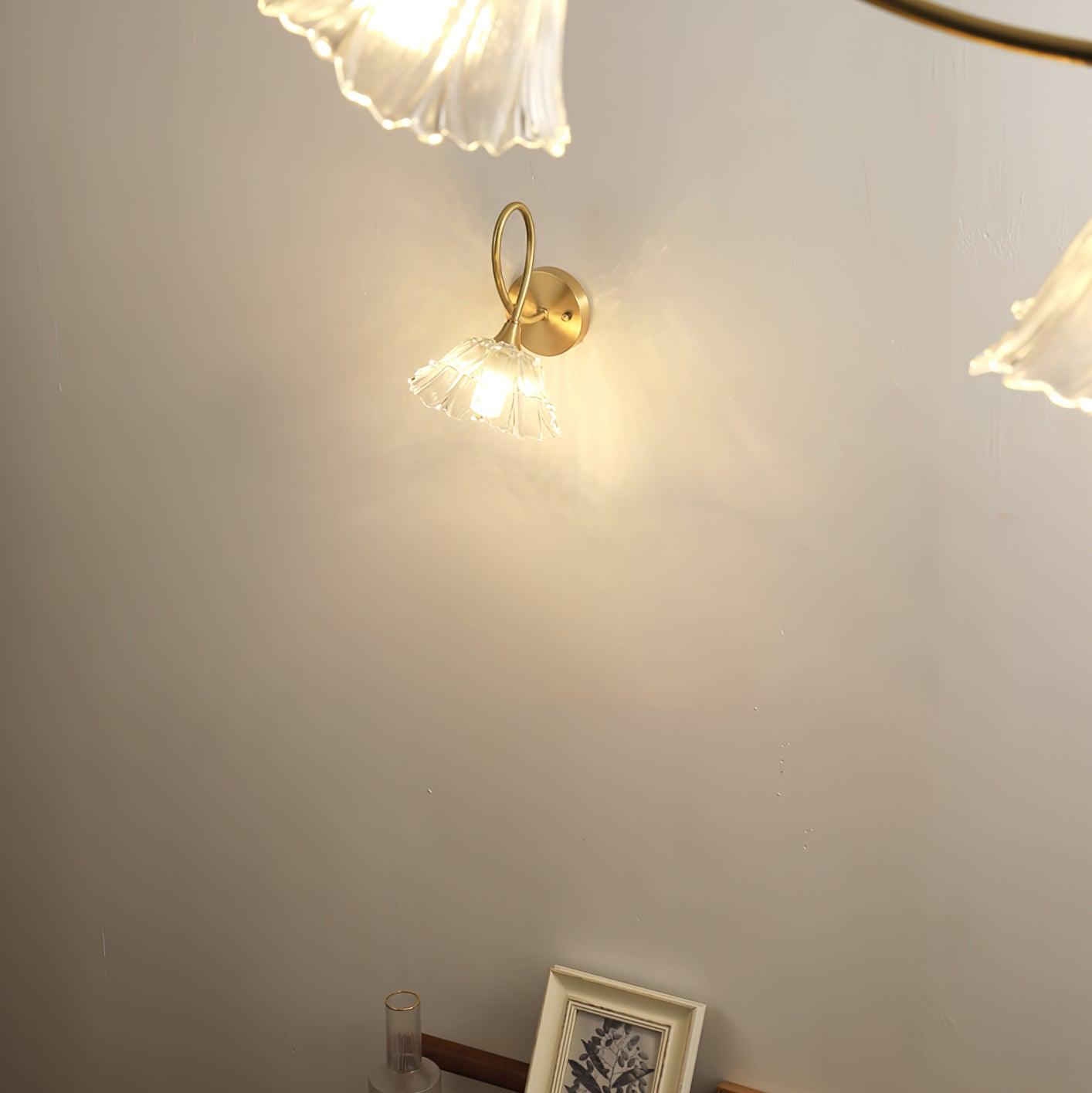 Century Lotus Leaf Wall Lamp - Loonglight