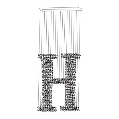 Charcoal Stones Chandeliers G to L - Loonglight