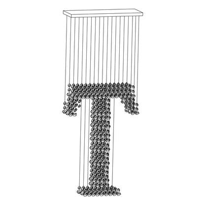 Charcoal Stones Chandeliers S to Z - Loonglight