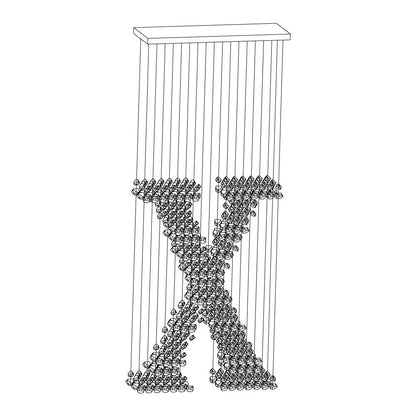 Charcoal Stones Chandeliers S to Z - Loonglight