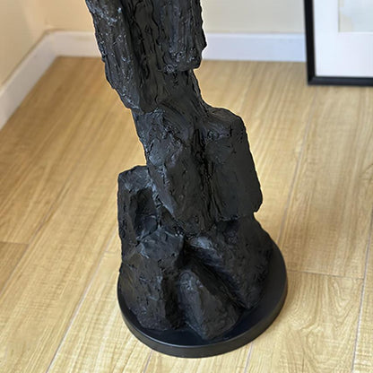Charcoal Lava Floor Lamp - Loonglight