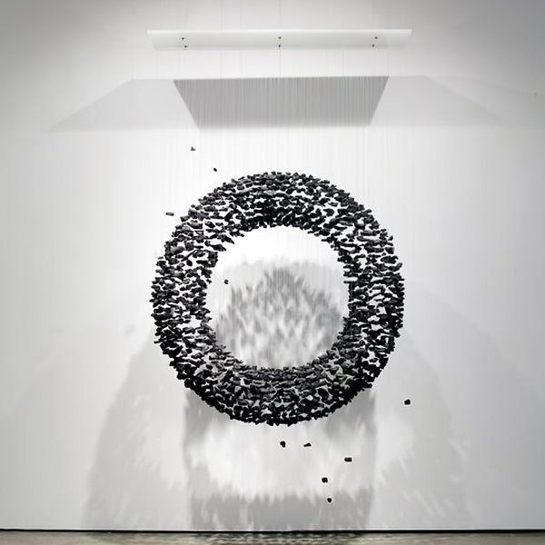Charcoal Stones Chandelier O