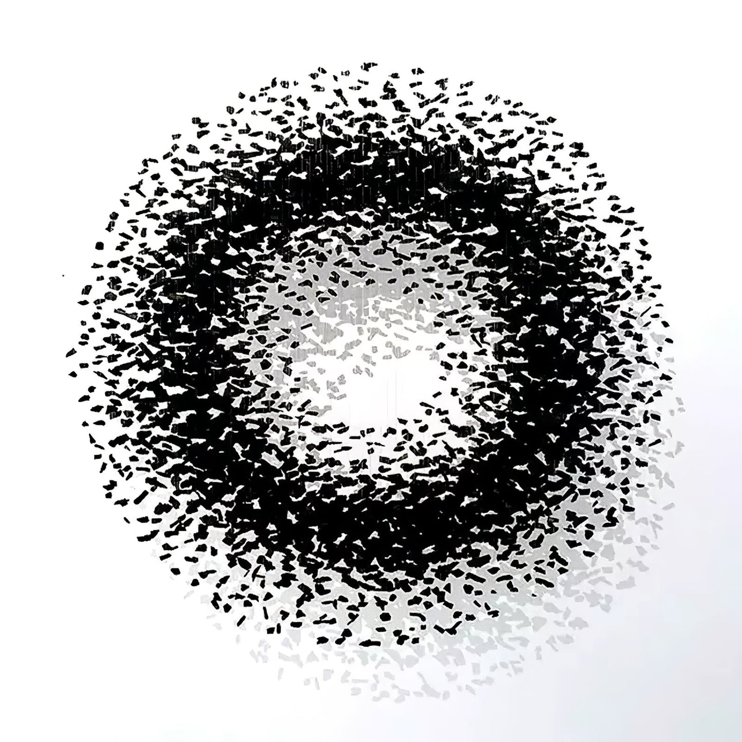 Hourglass Charcoal Stones Chandelier - Loonglight