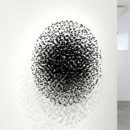 Hourglass Charcoal Stones Chandelier - Loonglight