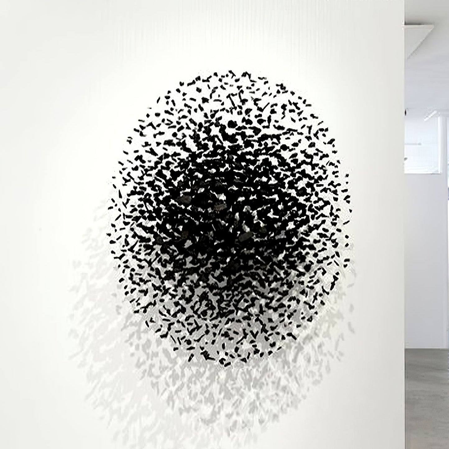 Charcoal Stones Chandelier O L 70.1″ x H 79.9″ - Loonglight