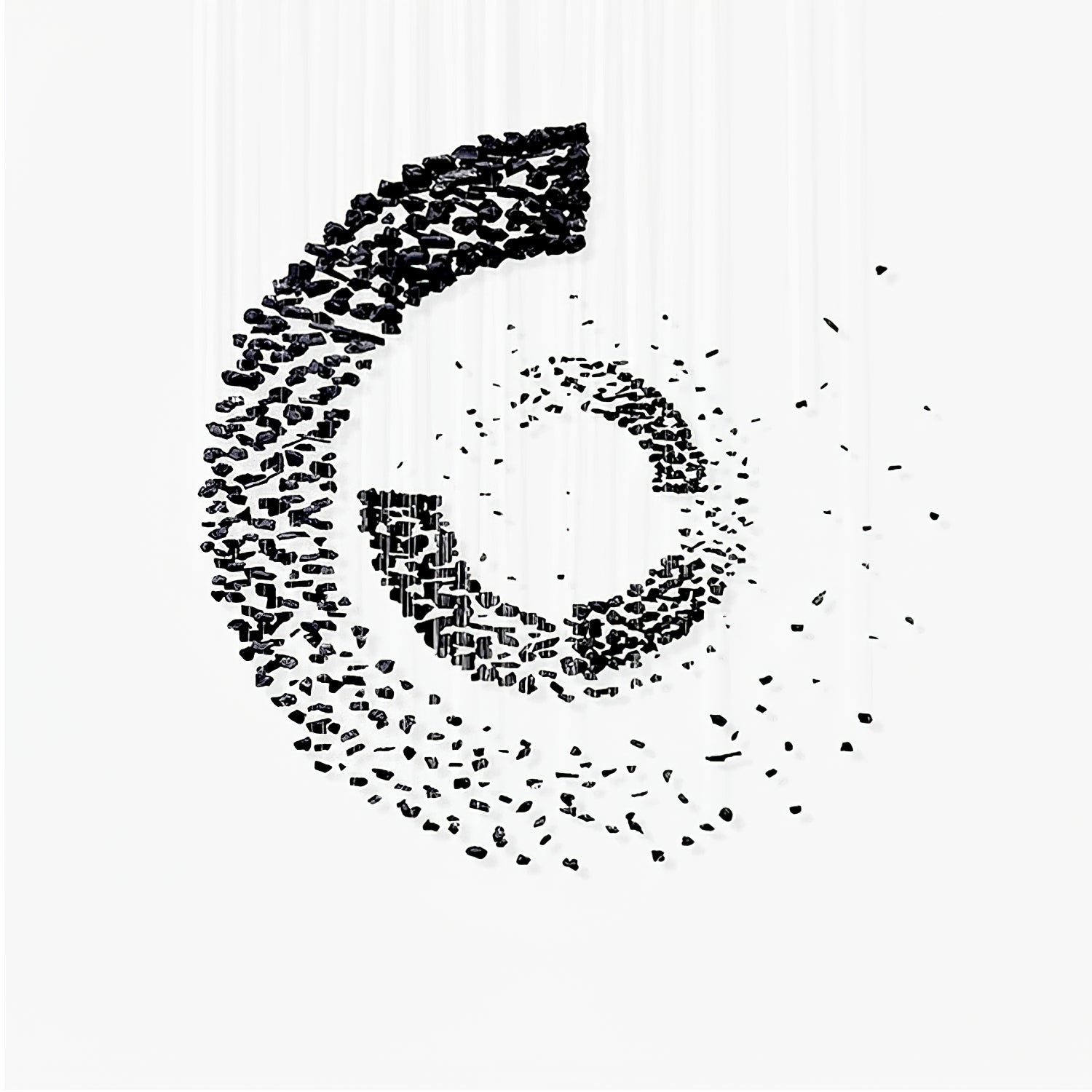 Charcoal Stones Chandelier O L 70.1″ x H 79.9″ - Loonglight