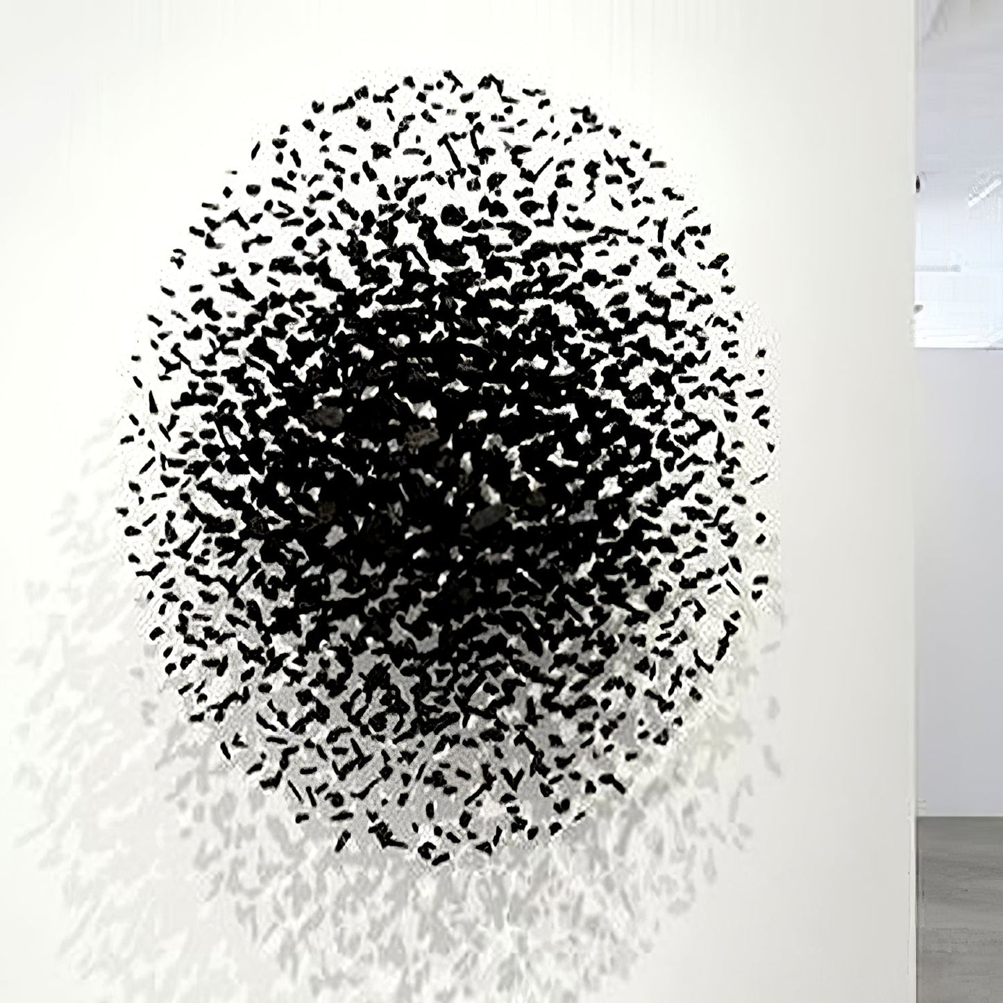 Charcoal Stones Chandelier O L 70.1″ x H 79.9″ - Loonglight