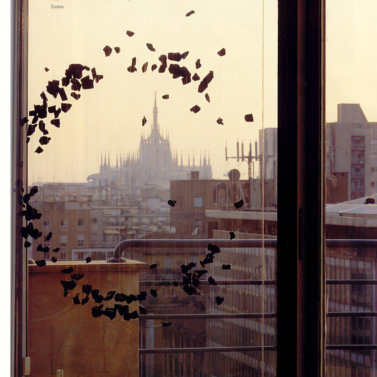 Charcoal Stones Chandeliers M to R - Loonglight