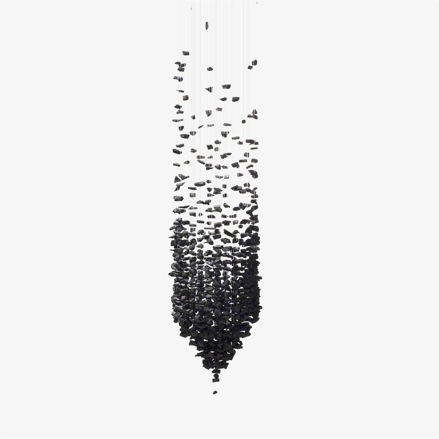 Charcoal Stones Chandeliers G to L - Loonglight