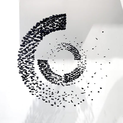 Charcoal Stones Chandeliers G to L - Loonglight