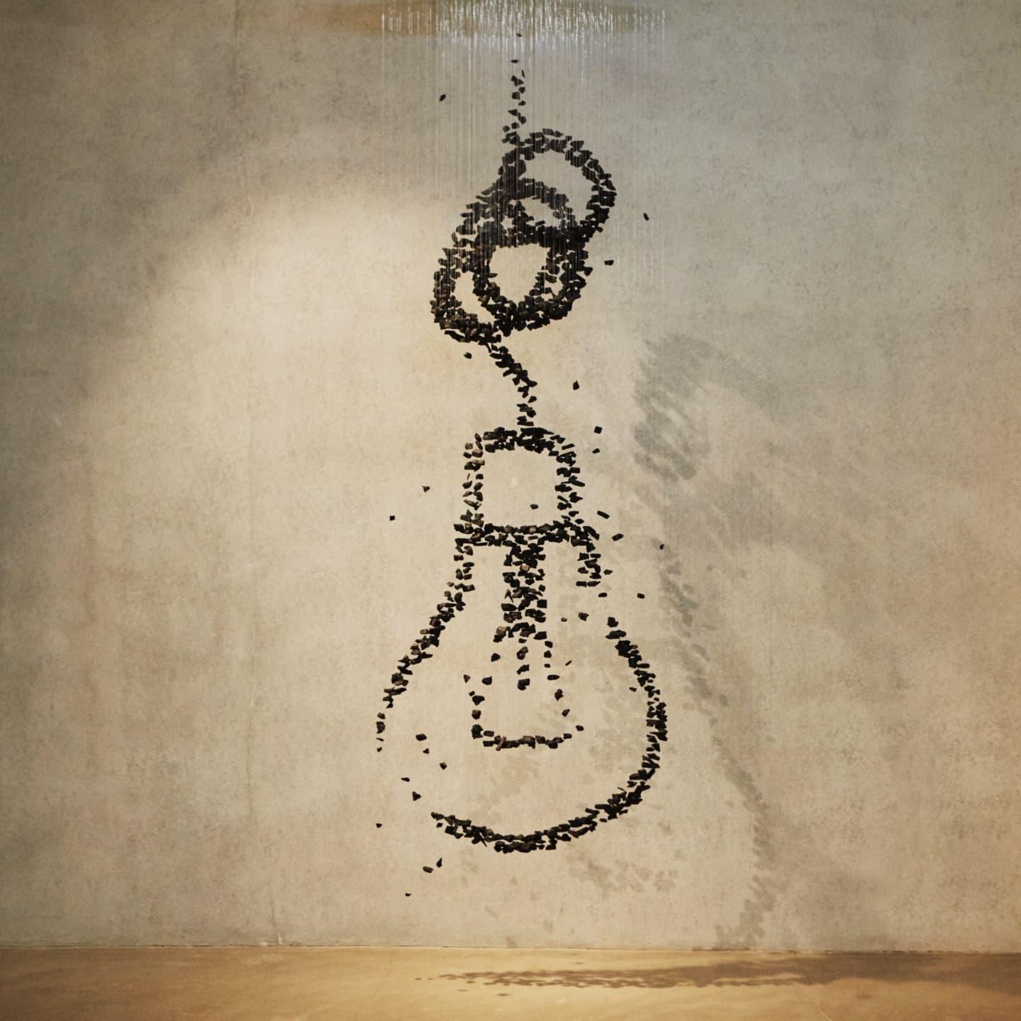 Charcoal Stones Chandeliers M to R - Loonglight