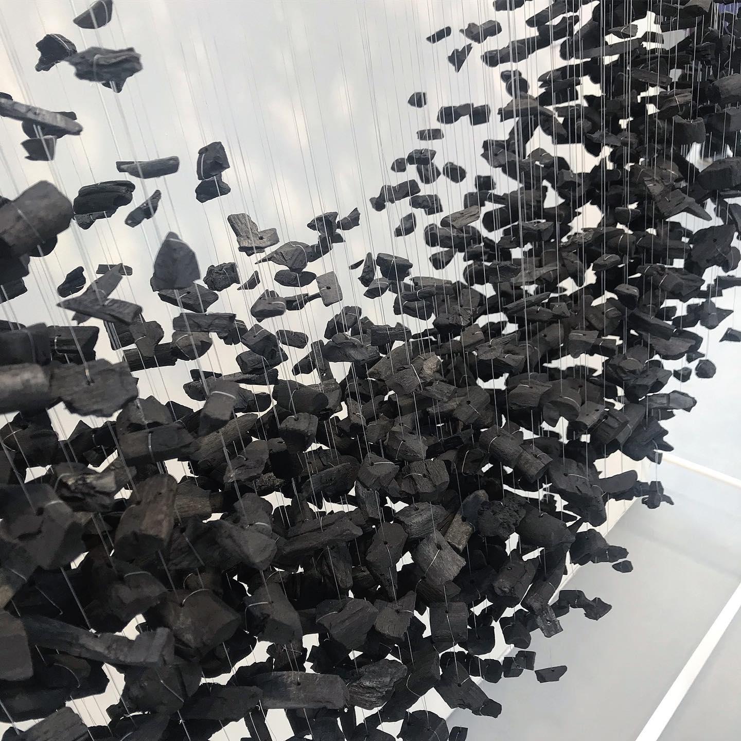 Charcoal Stones Chandeliers G to L - Loonglight